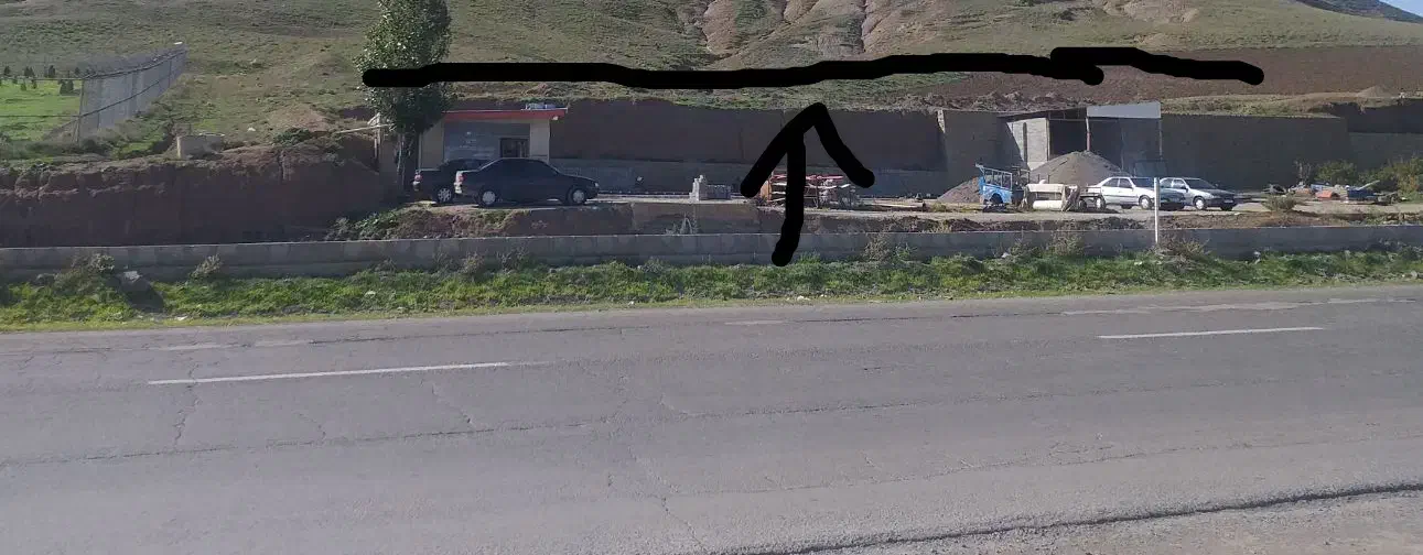 زمین ب متراژ1600گرمی روبروی شهرک ولیعصرکناراتوبان|فروش زمین و ملک کلنگی|گرمی, |دیوار