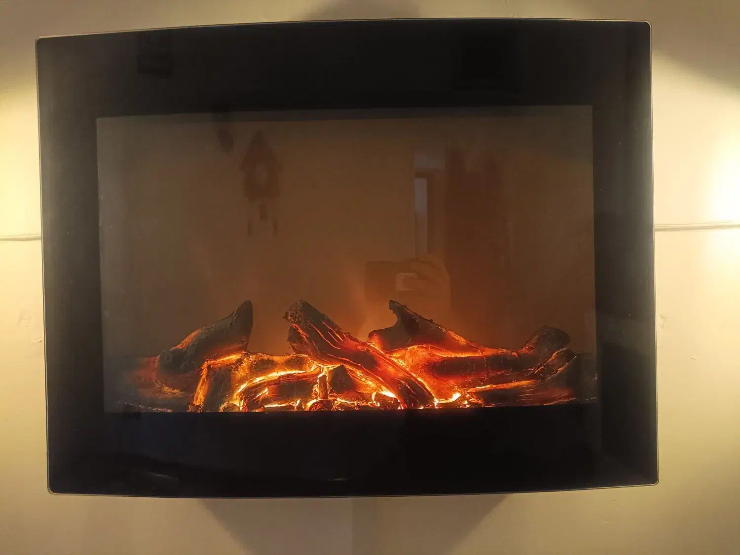 بخاری برقی . شومینه برقی|بخاری، هیتر، شومینه|فردیس, سپید دشت|دیوار