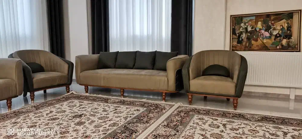 مبل ۸ نفره راحتی|مبلمان خانگی و میز عسلی|شیراز, طلاب|دیوار