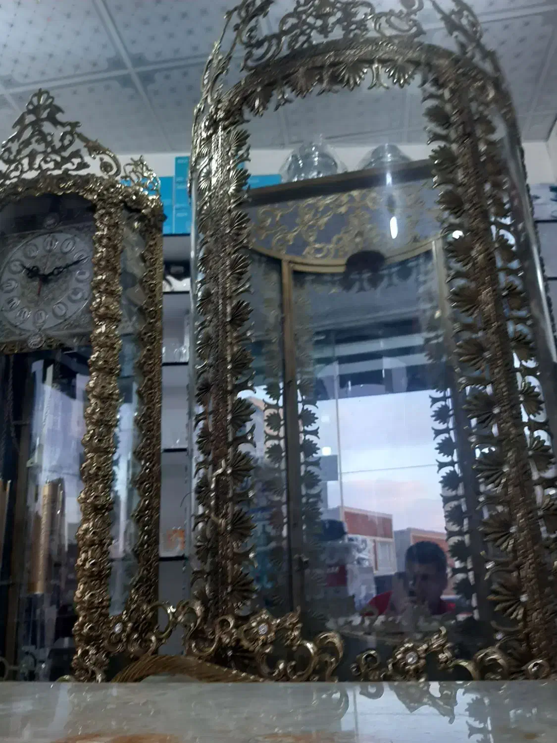 بوفه برنزی اصلی سری اول خوشگل|بوفه، ویترین، کنسول|مشگین شهر, |دیوار