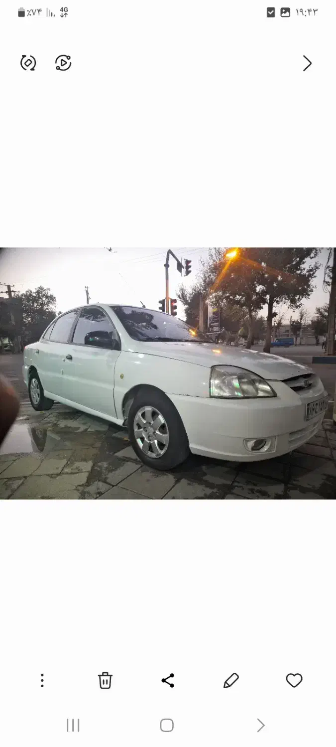 کیا ریو مدل ۸۹|خودرو سواری و وانت|خمین, |دیوار