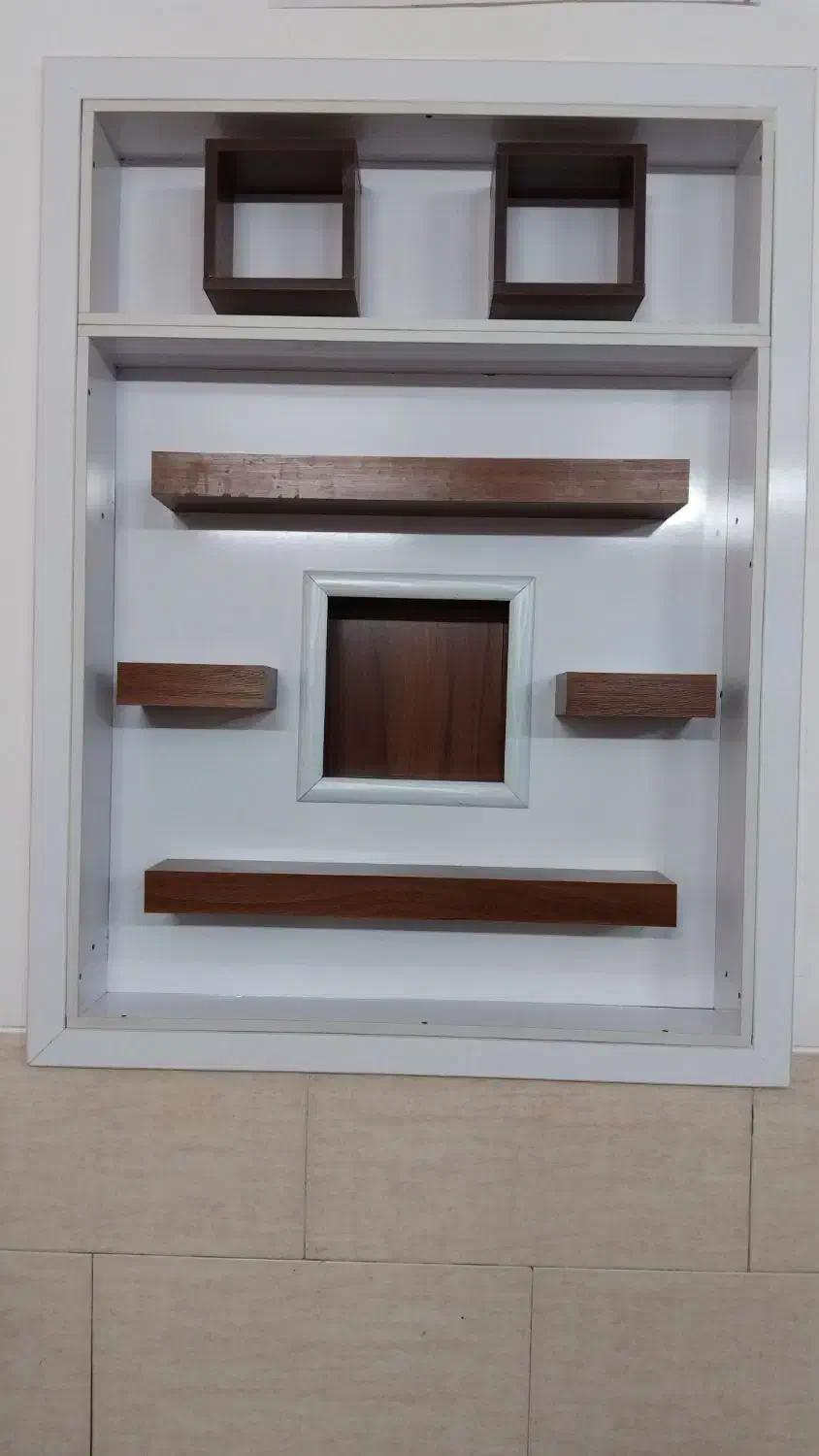 دکور|کتابخانه، شلف، قفسه‌های دیواری|یزد, |دیوار