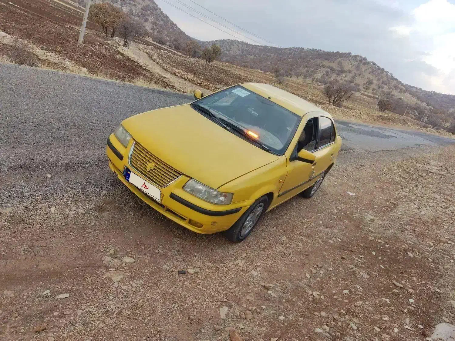 سمند تاکسی گردشی فروش فوری|خودرو سواری و وانت|اسلام‌‌آباد غرب, |دیوار