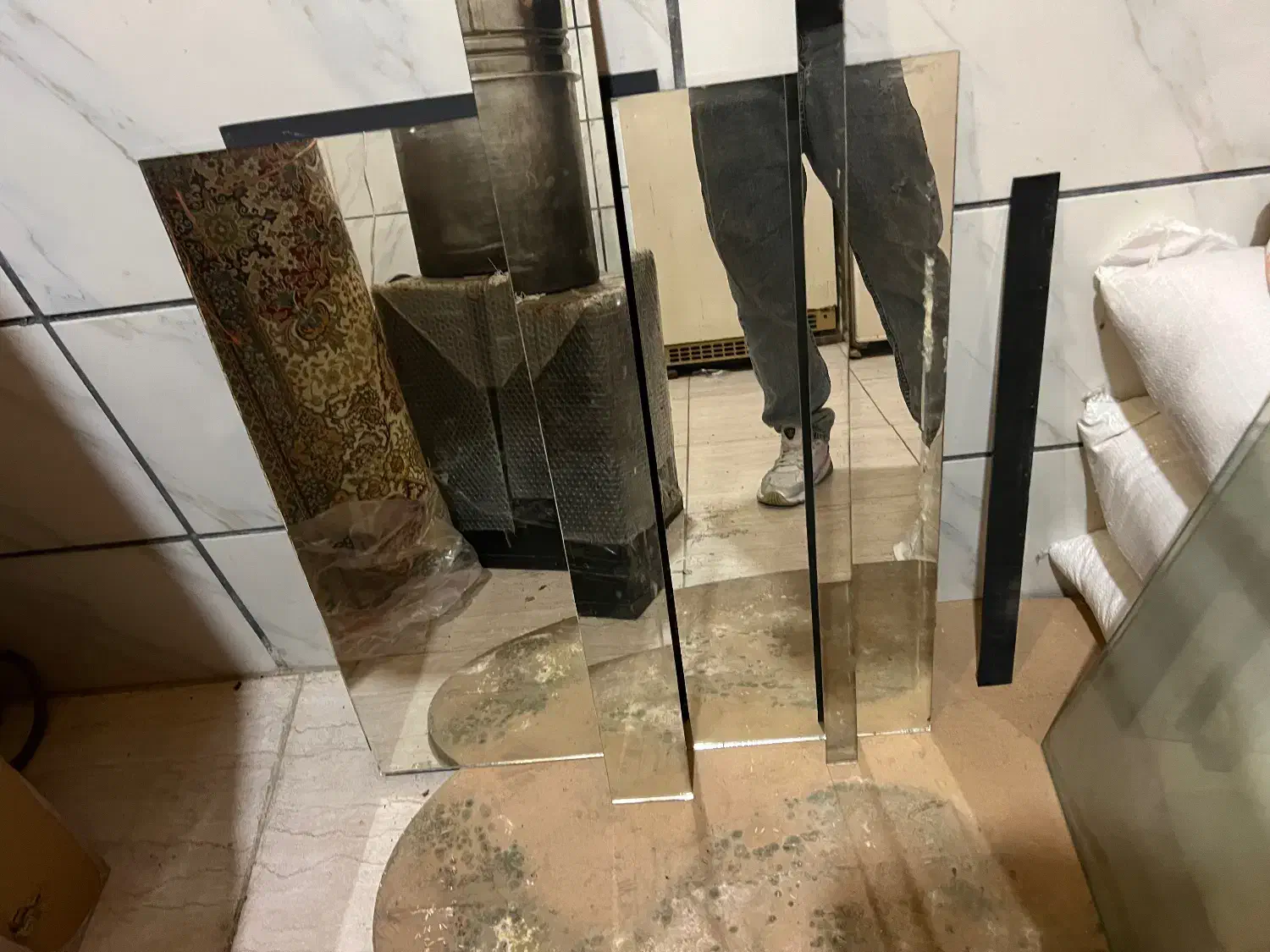 اینه دسته دوم|آینه|گنبد کاووس, |دیوار