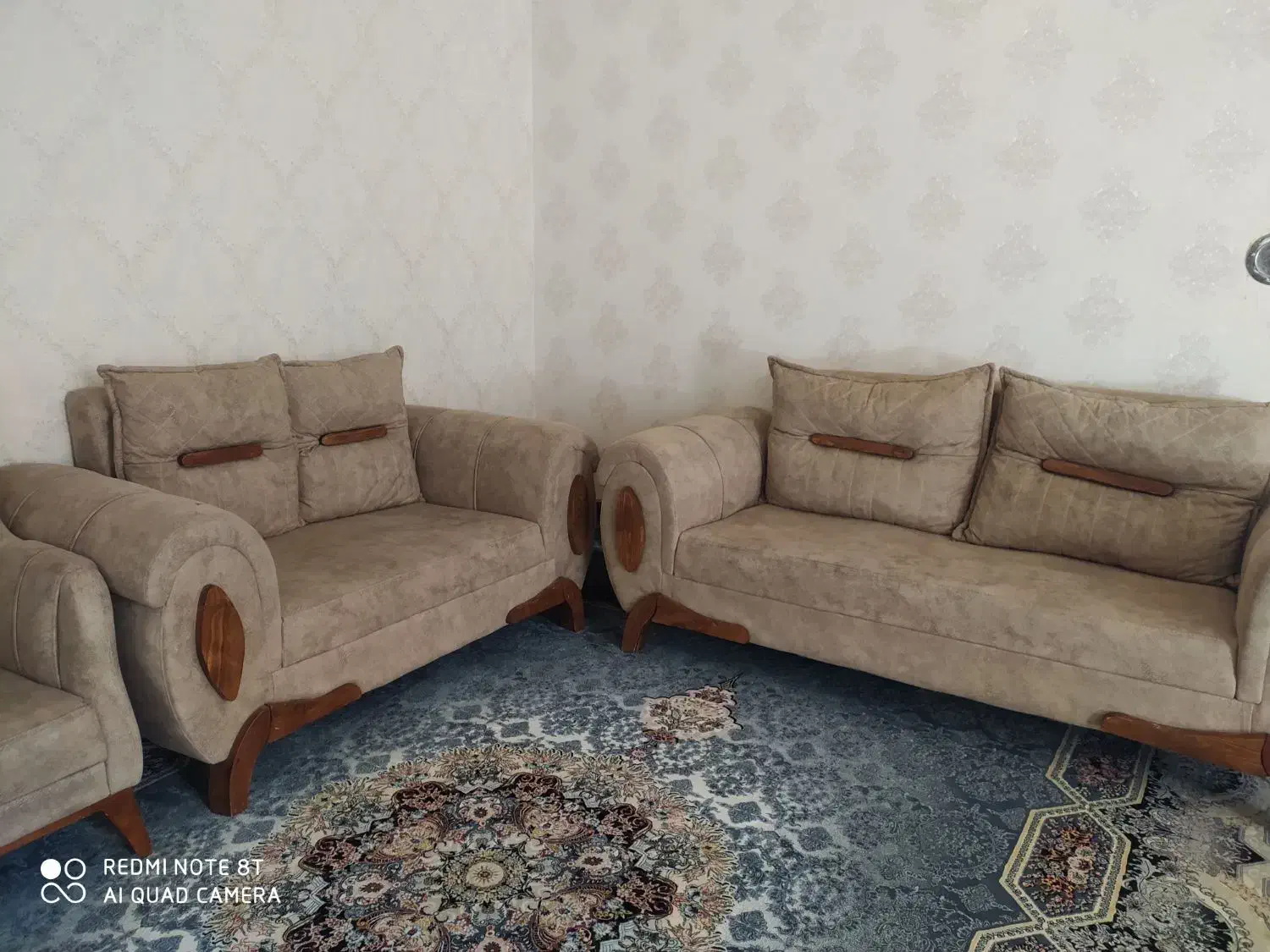 مبلمان 7نفره|مبلمان خانگی و میز عسلی|خرم‌آباد, |دیوار