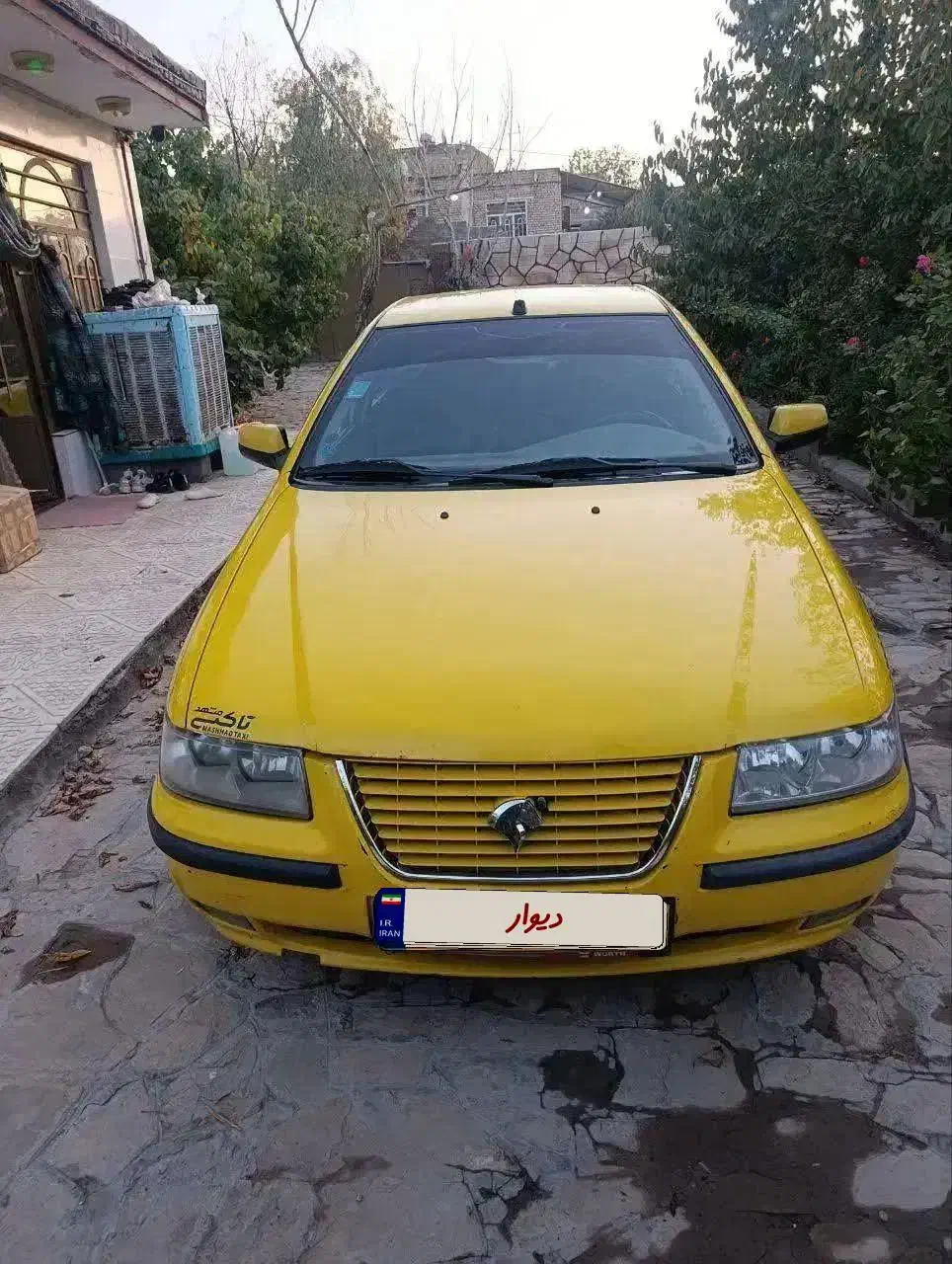 تاکسی سمند ef7 مدل ۹۷|خودرو سواری و وانت|مشهد, صداقیه|دیوار