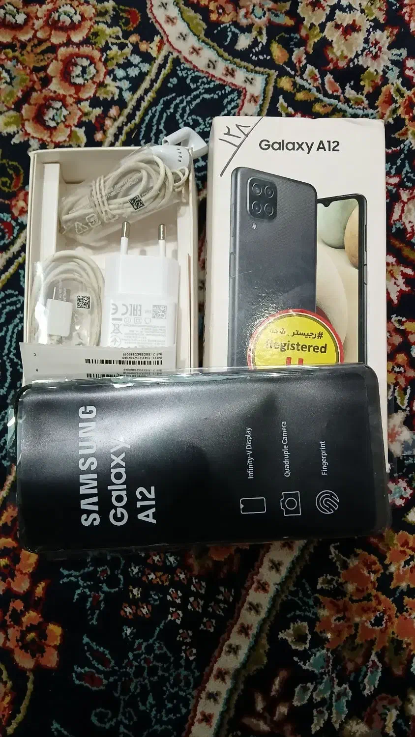 گوشی سامسونگ A12  128|موبایل|ری, منصوریه منگل|دیوار