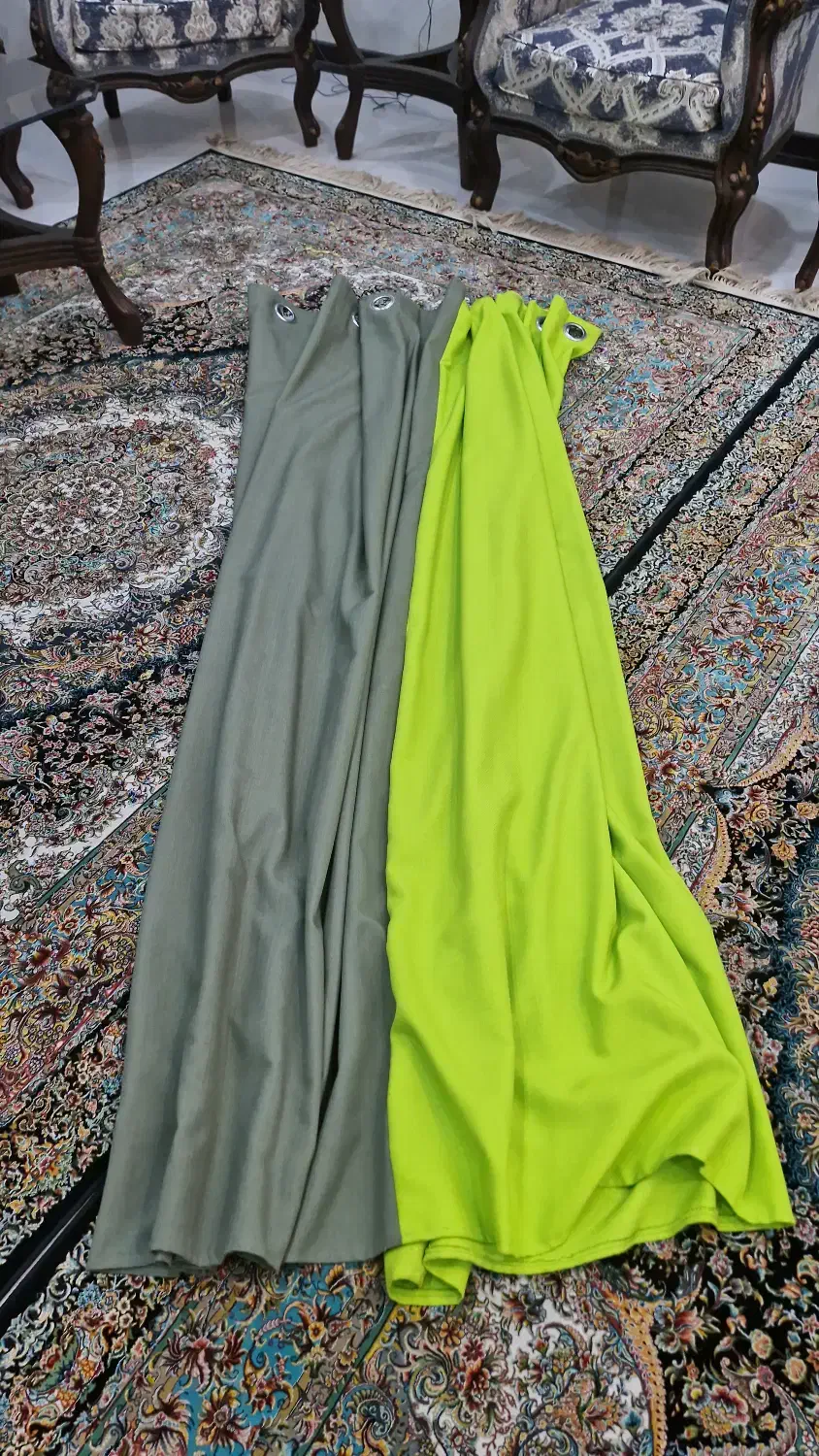 پرده پانچی اتاق خواب|پرده، رانر، رومیزی|لواسان, |دیوار