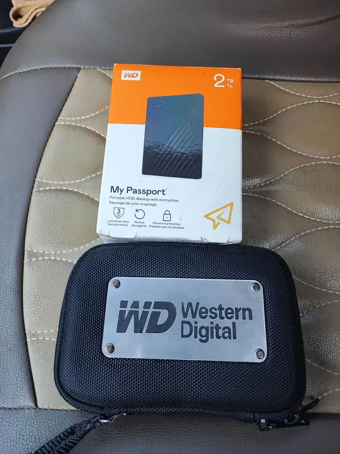 هارد اکسترنال وسترن دیجیتال2tb|قطعات و لوازم جانبی رایانه|اردبیل, |دیوار