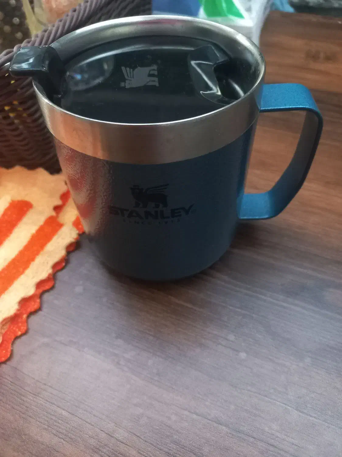 ماگ مسافرتی دوجداره برند استنلی حجم ۰.۳۵ لیتر|کوهنوردی و کمپینگ|بابلسر, |دیوار