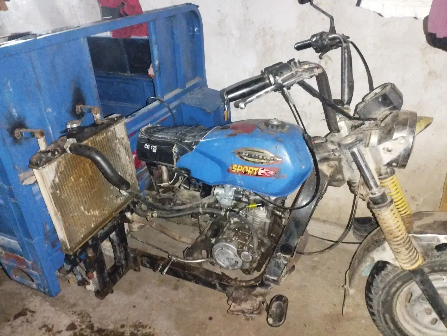 موتور سه چرخ مدل89|موتورسیکلت|علیآباد کتول, |دیوار