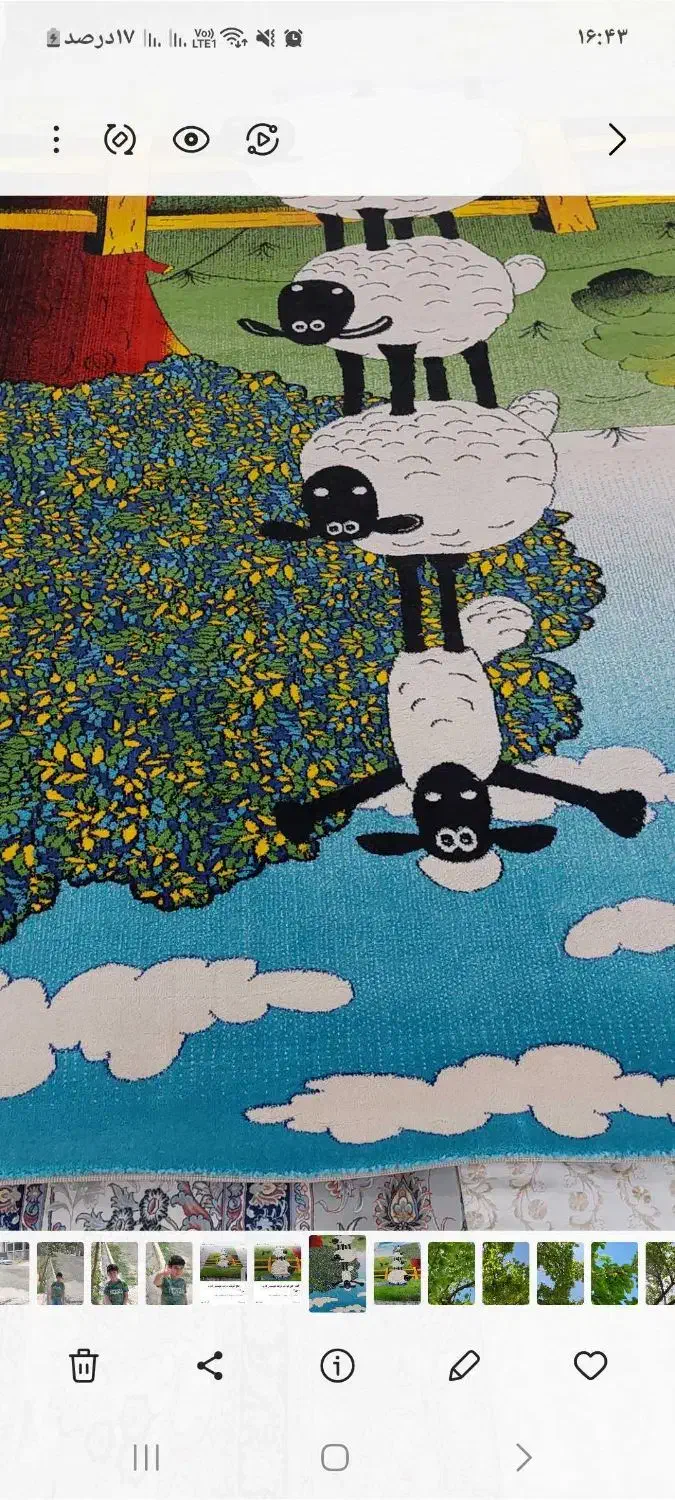 گلیم فرش|گلیم، جاجیم، گبه|قروه, |دیوار