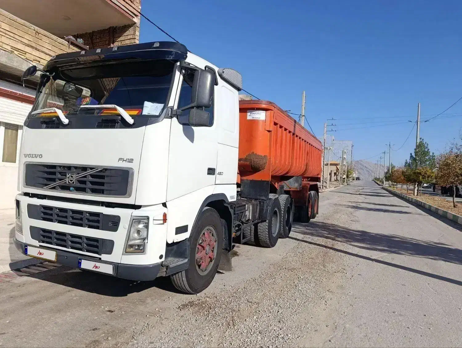 اف اچ ۱۲ مدل ۸۴ یک دست|خودرو سنگین|اسلام‌‌آباد غرب, |دیوار