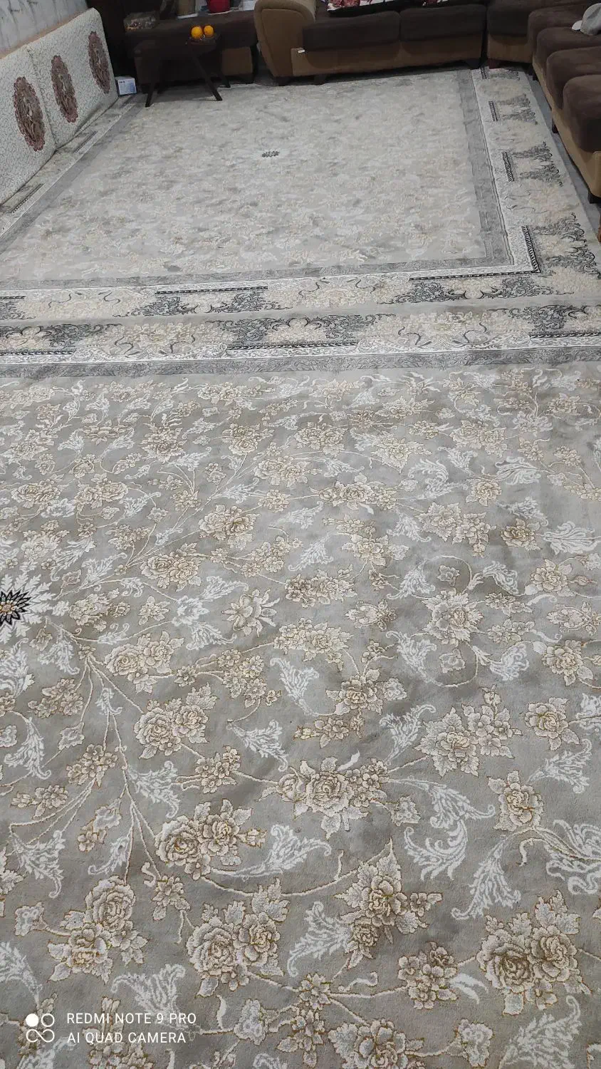 دو عدد فرش دوازده متری ۷۰۰ شانه نگین مشهد|فرش|سرپل ذهاب, |دیوار