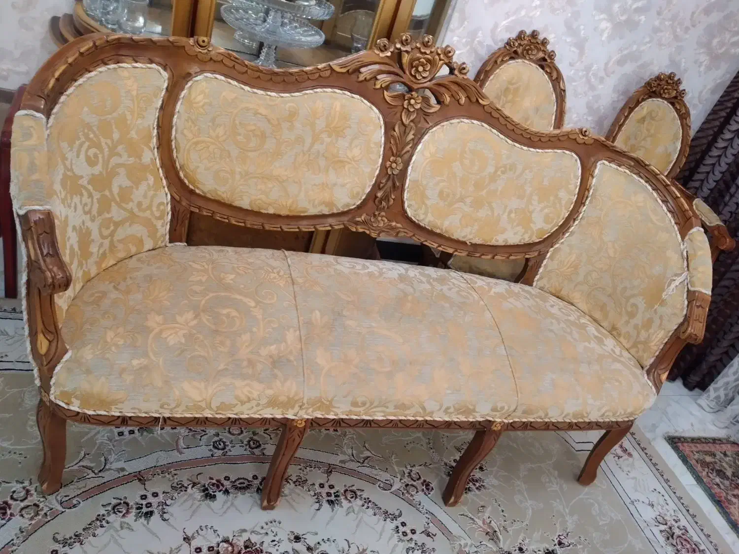 مبل فرجی ۹ نفره|مبلمان خانگی و میز عسلی|شاهین دژ, |دیوار