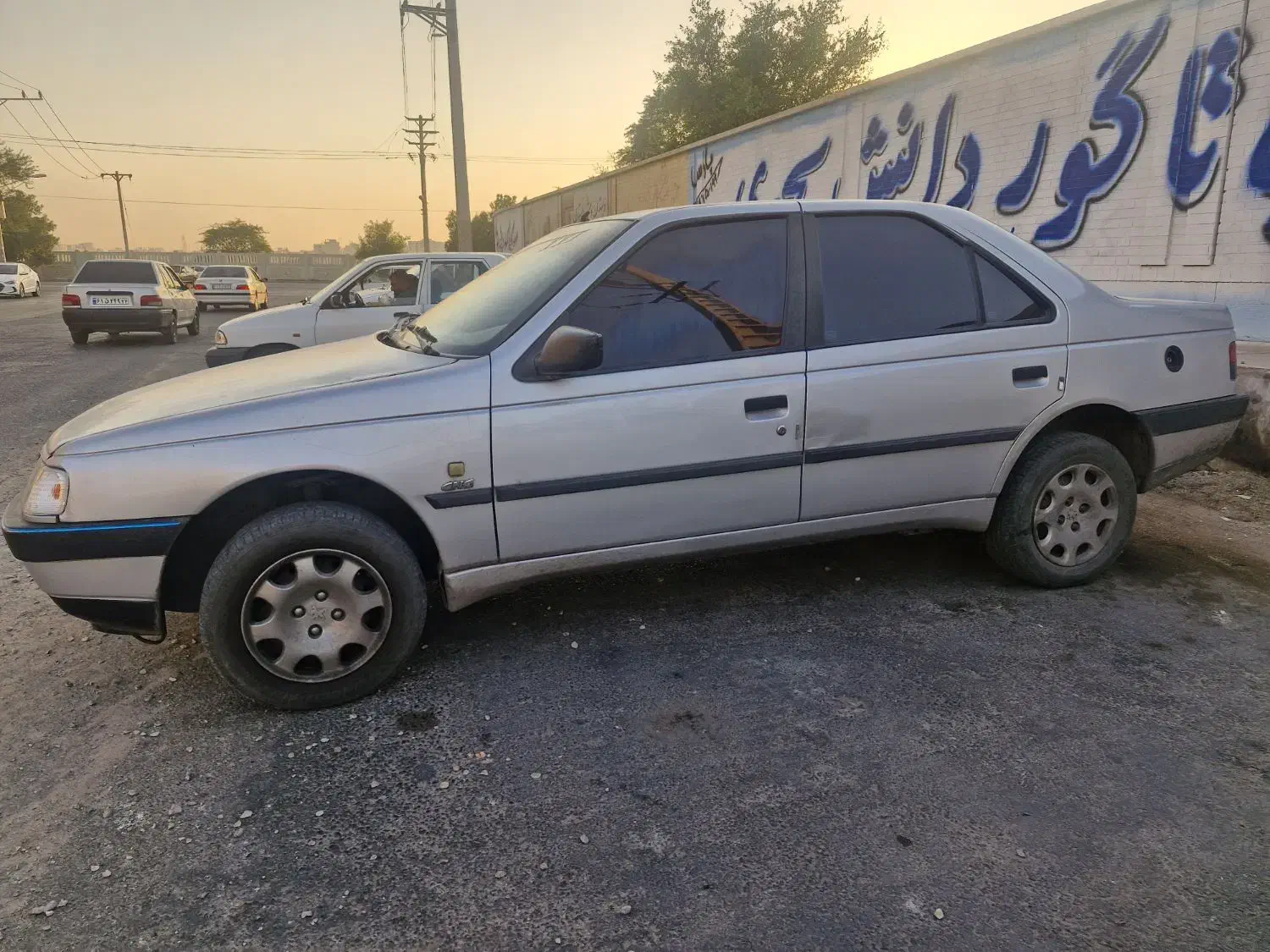 405 نقره ای مدل 95 دوگانه فابریک|خودرو سواری و وانت|اهواز, کوروش|دیوار