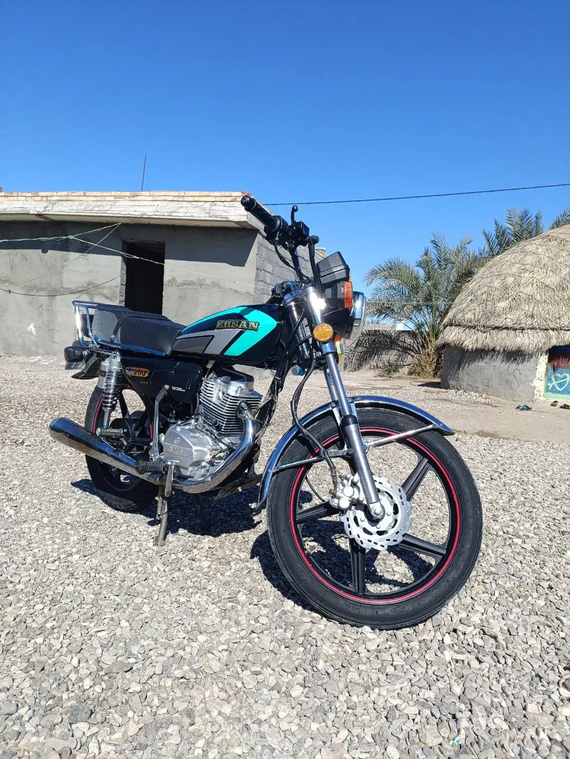 موتور در حد نو|موتورسیکلت|قلعه گنج, |دیوار