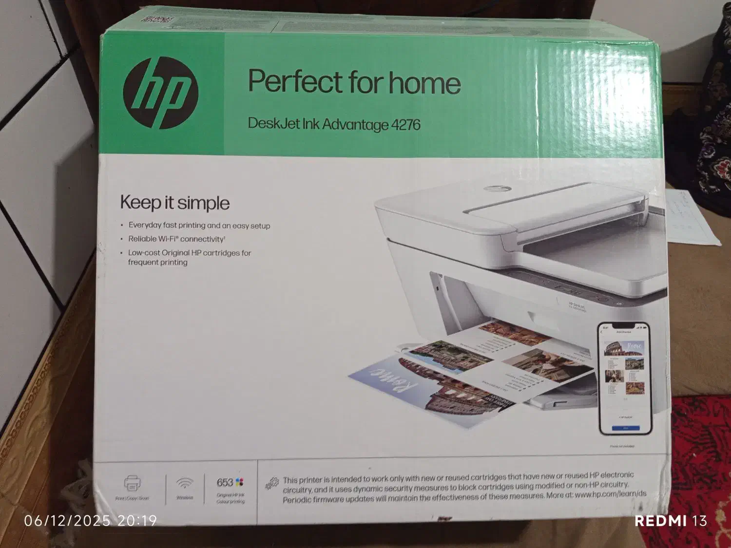 چاپگر 2025 HP 4276 همه کاره|پرینتر، اسکنر، کپی، فکس|بندر ماهشهر, |دیوار