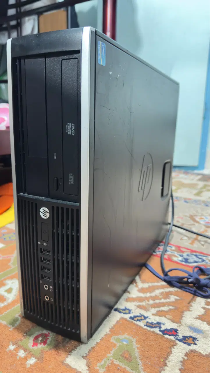 مینی کیس HP Elite 8300 i5 + SSD 128 + مانیتور Dell|رایانه رومیزی|تهران, دهم فروردین|دیوار