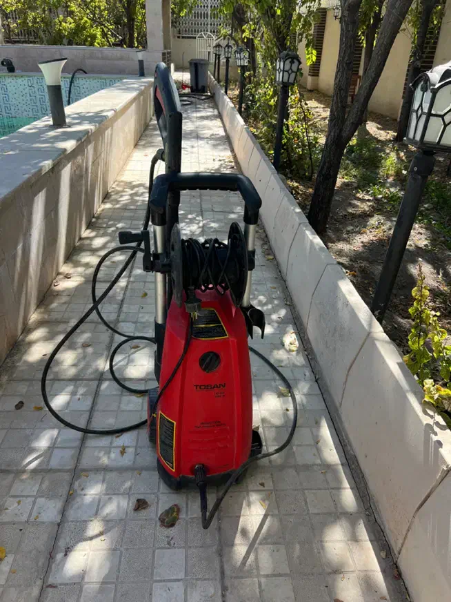 دستگاه کارواش Tousan در حد نو|لوازم نظافت|اصفهان, آبشار|دیوار