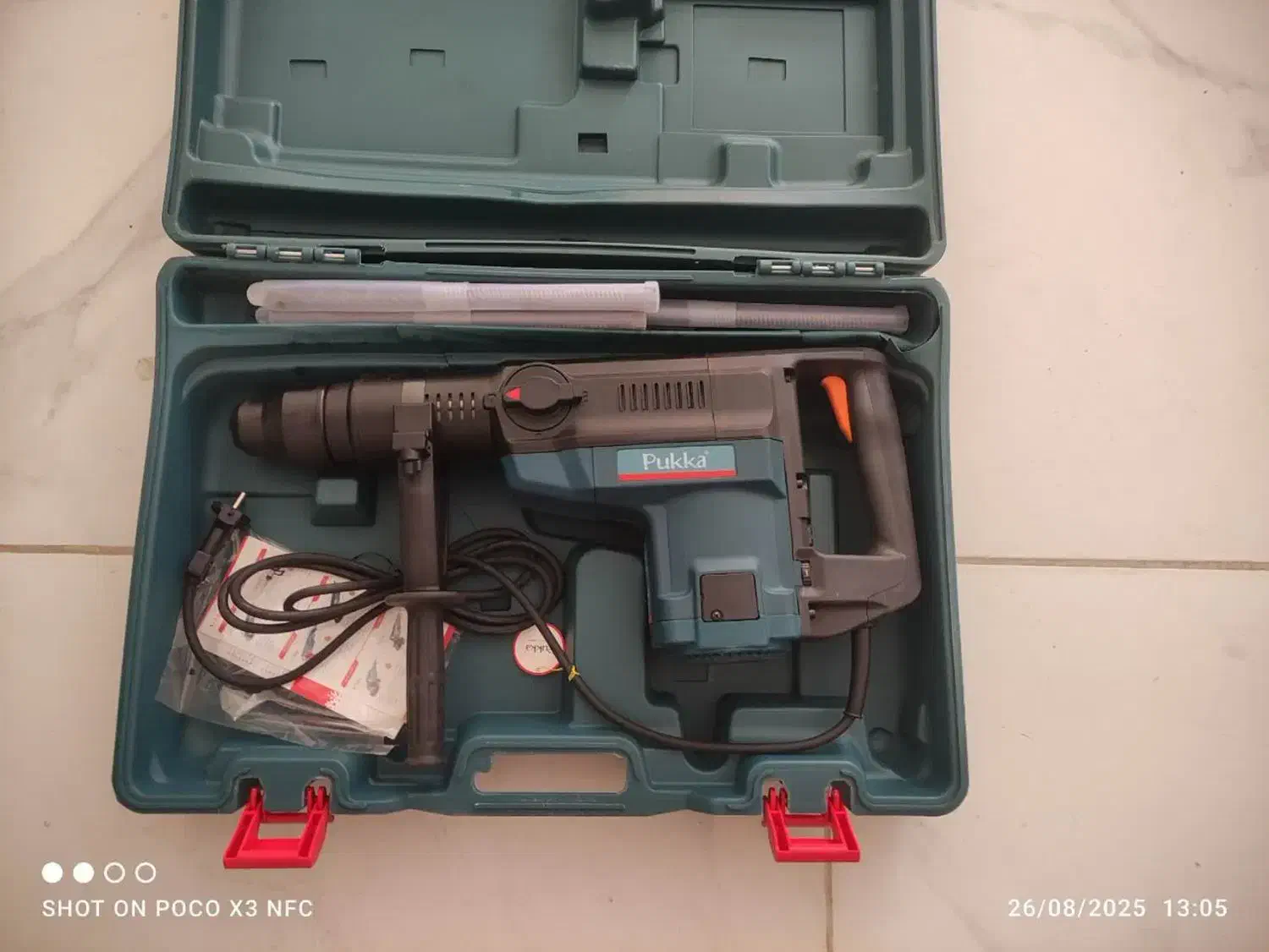 دریل هیلتی بتون کن سه کاره 11 کیلو زیر قیمت|ابزارآلات|فلاورجان, |دیوار