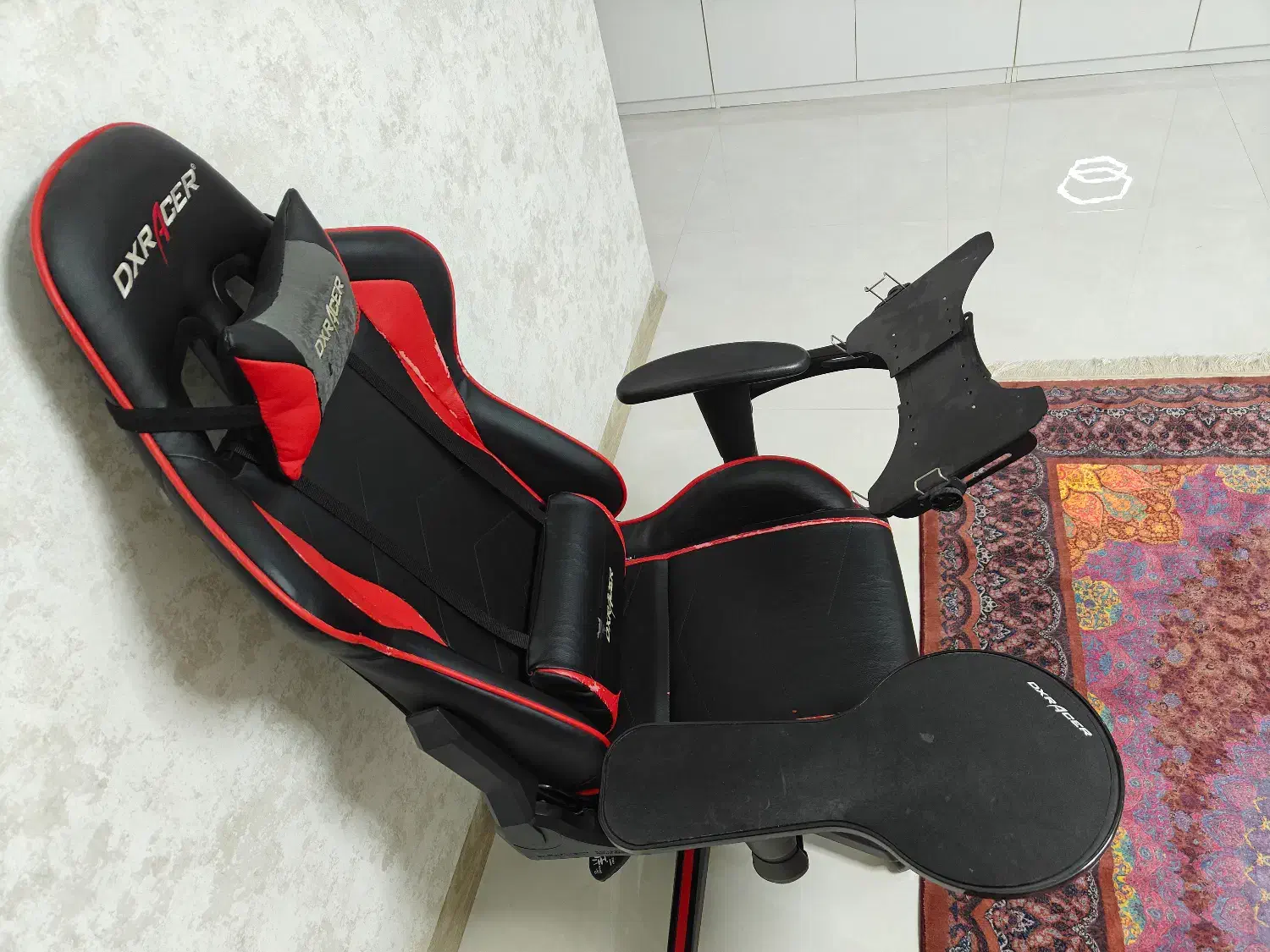 صندلی اصلی Dxracer FL08/NR + ملحقات|صندلی و نیمکت|اهواز, گلستان|دیوار