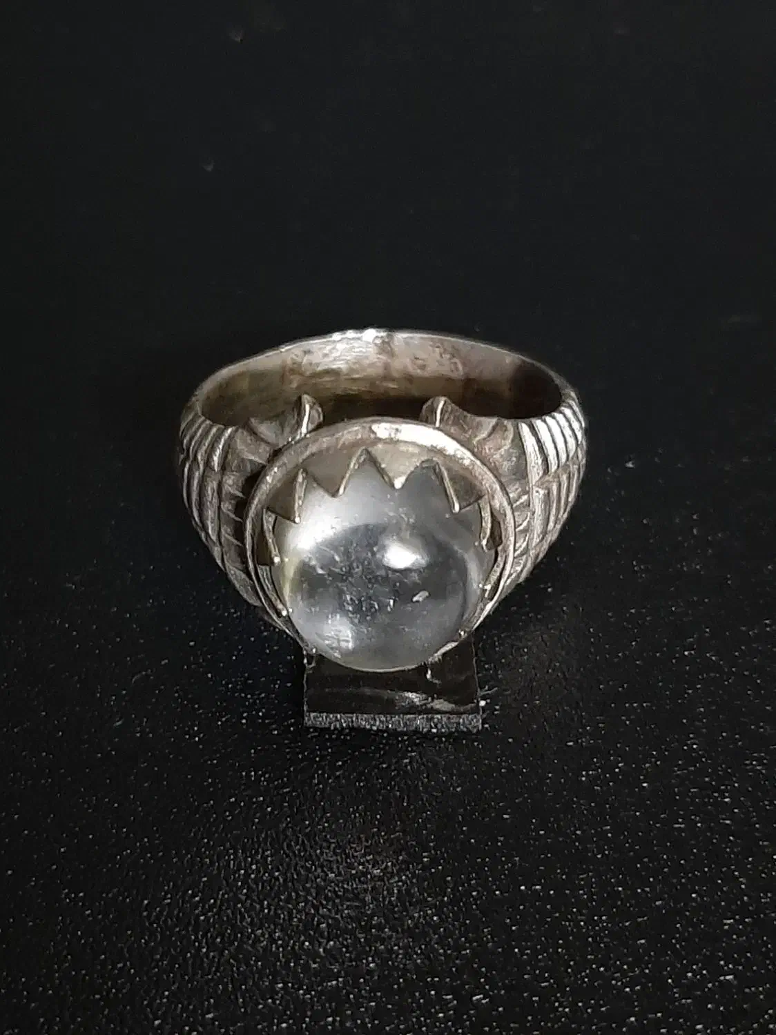 انگشتر نقره دُر نجف ، انگشتر نقره فیروزه|جواهرات|قم, باجک سه|دیوار