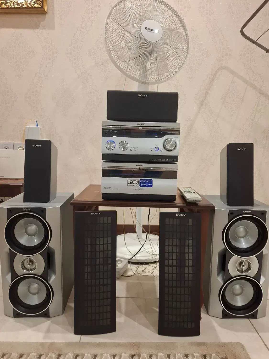 Sony wz88d|سیستم صوتی خانگی|فردیس, منظریه|دیوار