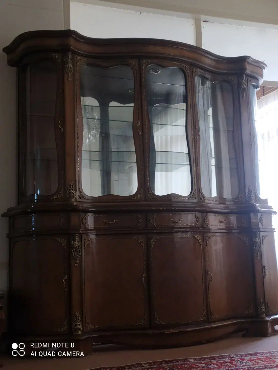 بوفه تمام چوب|بوفه، ویترین، کنسول|تبریز, |دیوار