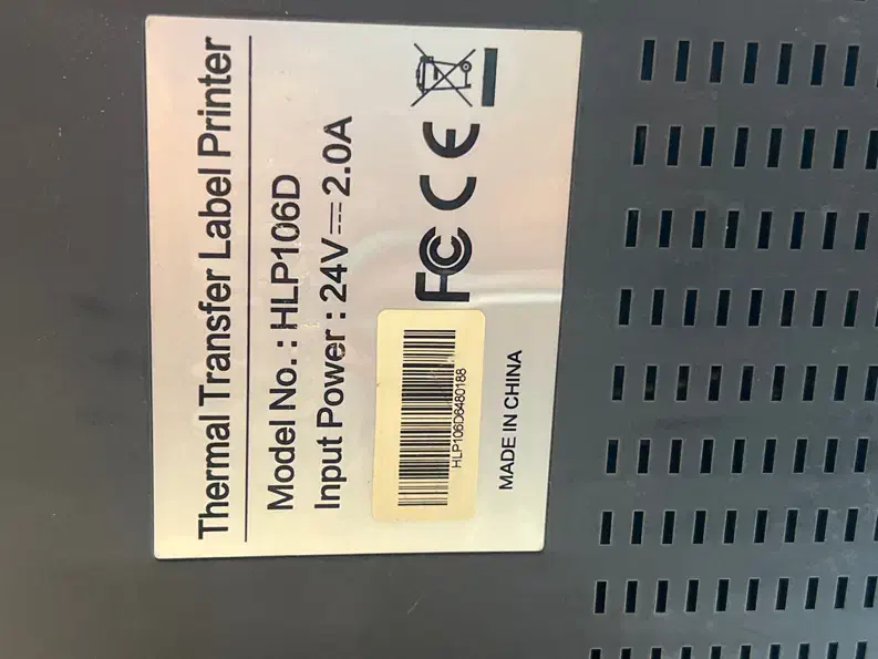 پرینتر لیبل زن Hprt مدل Hlp106d|پرینتر، اسکنر، کپی، فکس|کرج, عظیمیه|دیوار