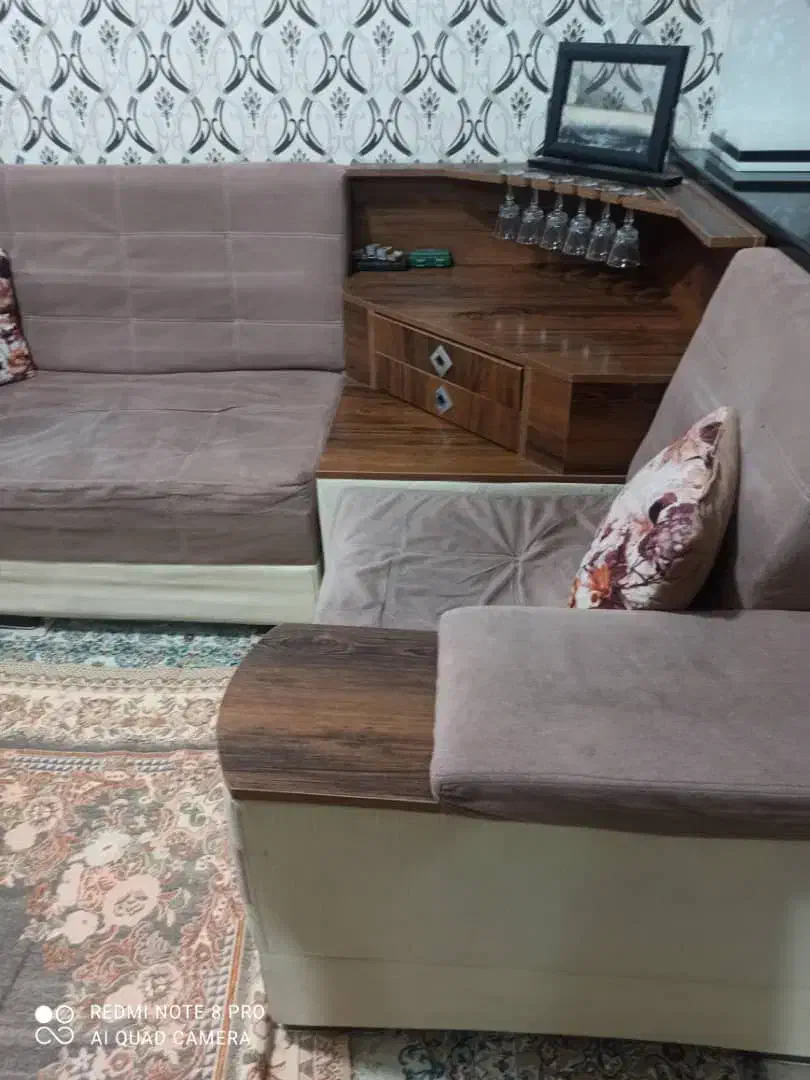 مبل ال زیر تلویزیون|مبلمان خانگی و میز عسلی|عسلویه, |دیوار