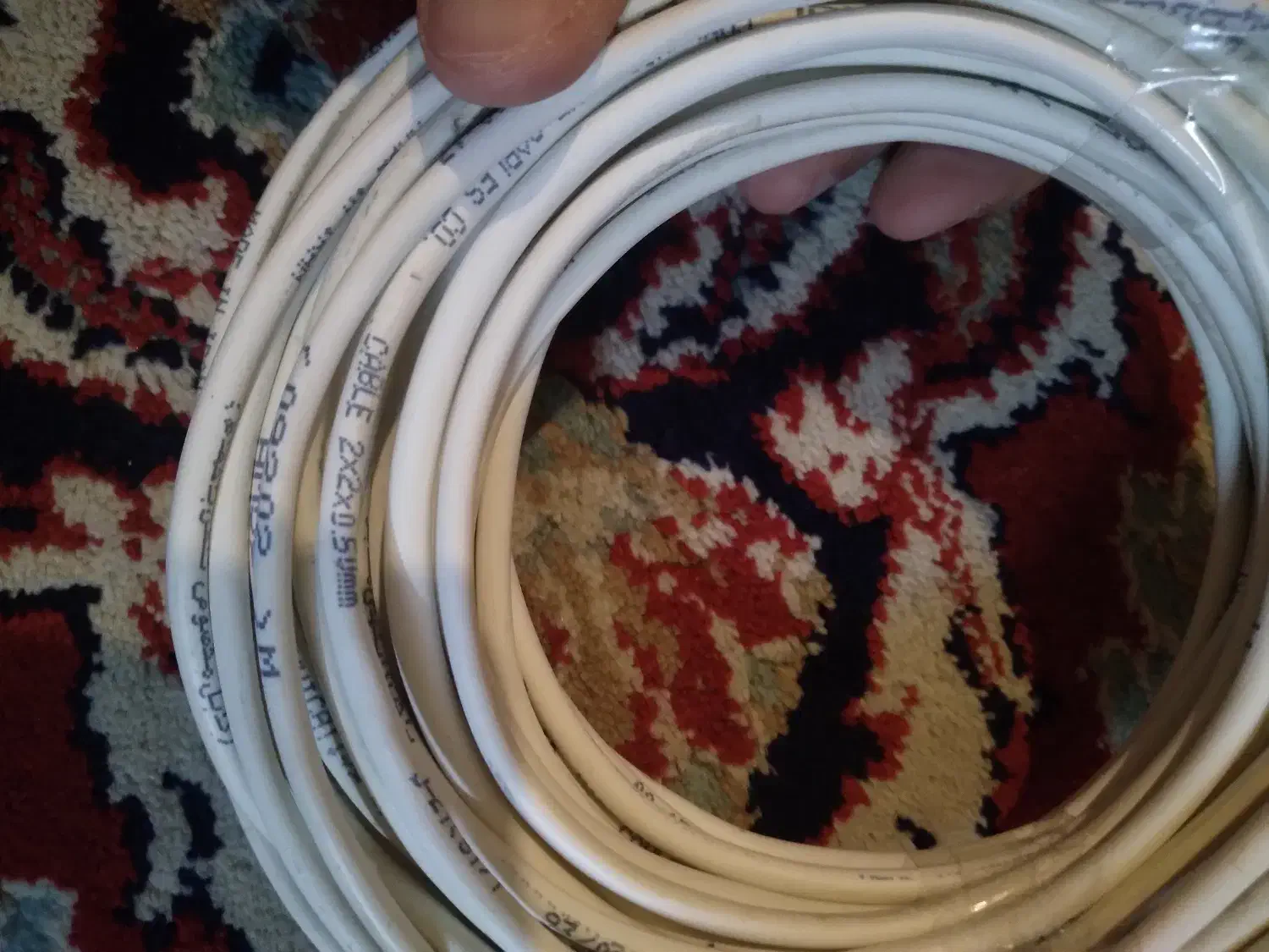 کابل تلفن ۴ سیمه|مودم و تجهیزات شبکه|بروجرد, |دیوار