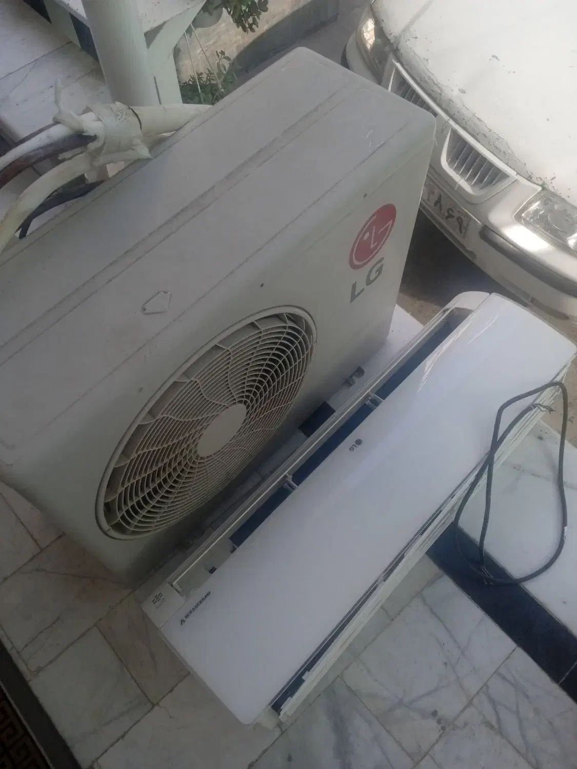 کولر اسپیلت الجی ۲۴۰۰۰ اینورتر اصل کره|کولر گازی و فن‌کوئل|گنبد کاووس, |دیوار