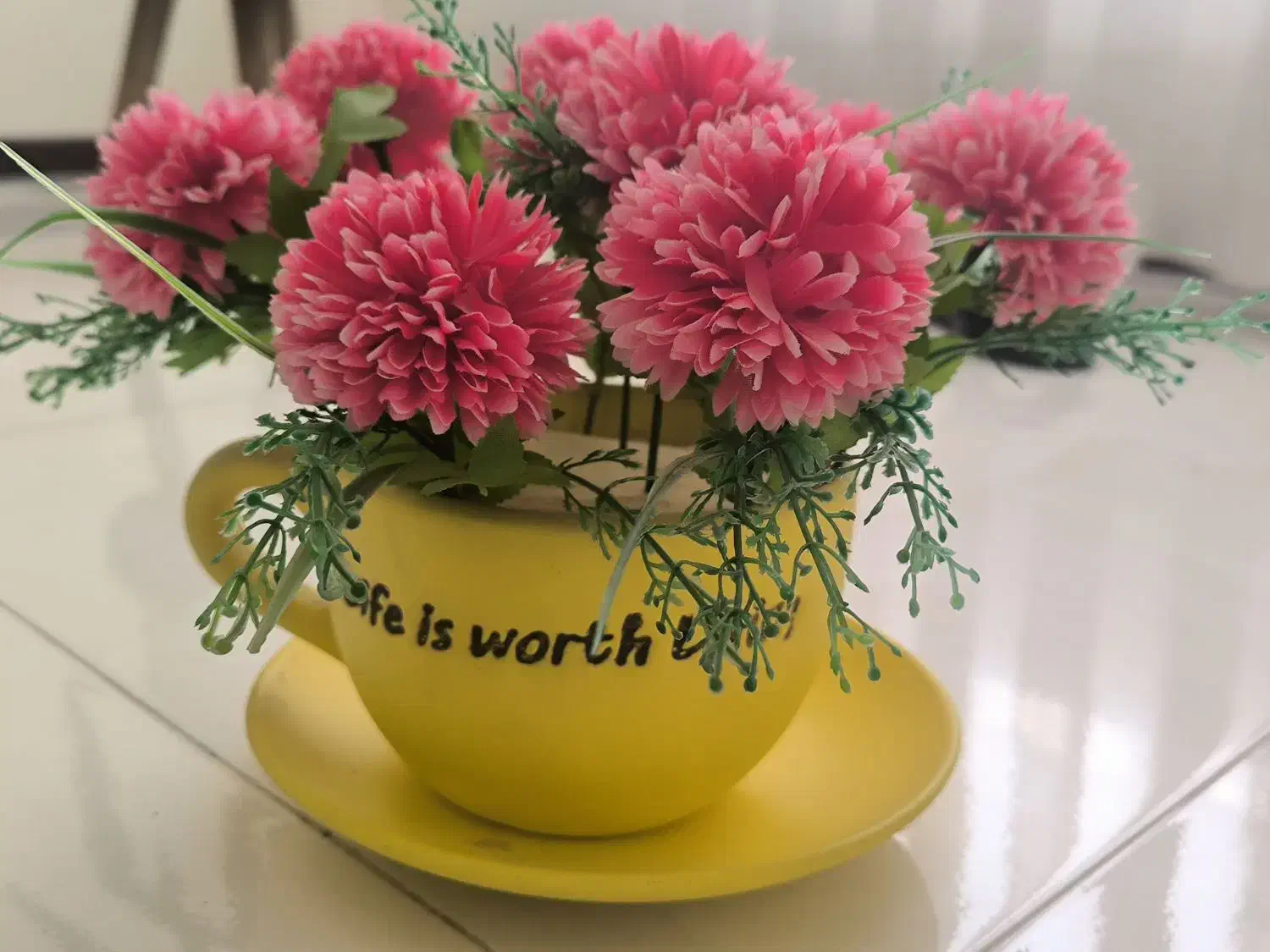 گلدان رومیزی|گل مصنوعی|همدان, |دیوار