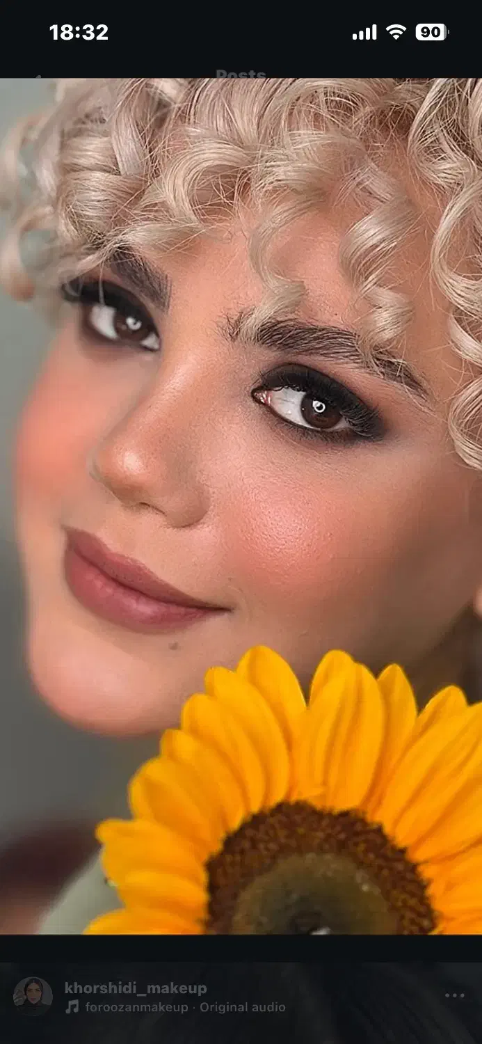 میکاپ شنیون عروس|خدمات آرایشگری و زیبایی|رشت, خمیران زاهدان|دیوار