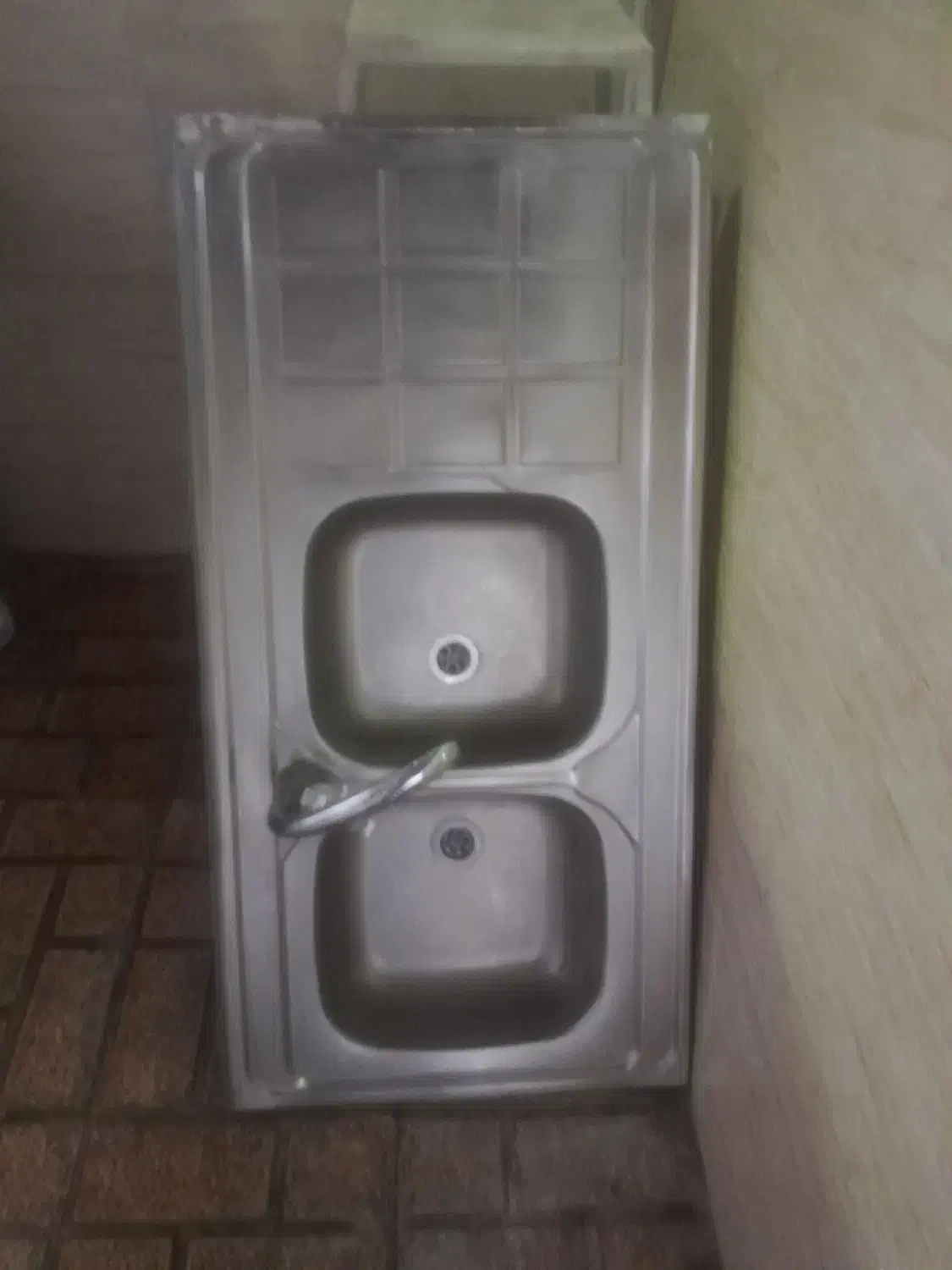 سینک ظرفشویی به همراه شیر اهرمی|مصالح و تجهیزات ساختمان|تهران, تهرانسر شمالی|دیوار