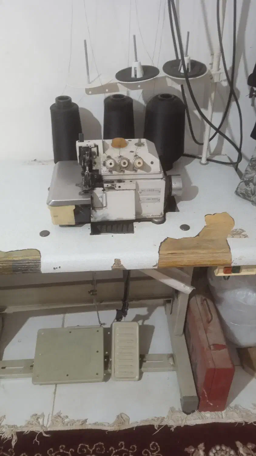 چرخ خیاطی صنعتی سه نخ|چرخ خیاطی و ریسندگی|شاندیز, |دیوار