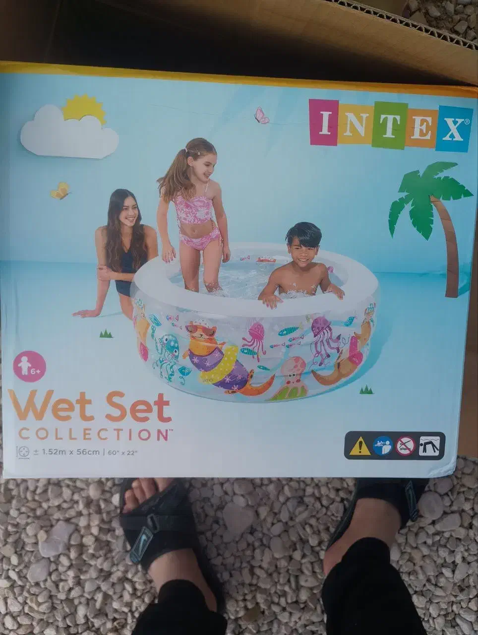 استخر بادی اینتکس سایز بزرگ (به قیمت عمده )|غواصی و ورزشهای آبی|بندر کنگان, |دیوار