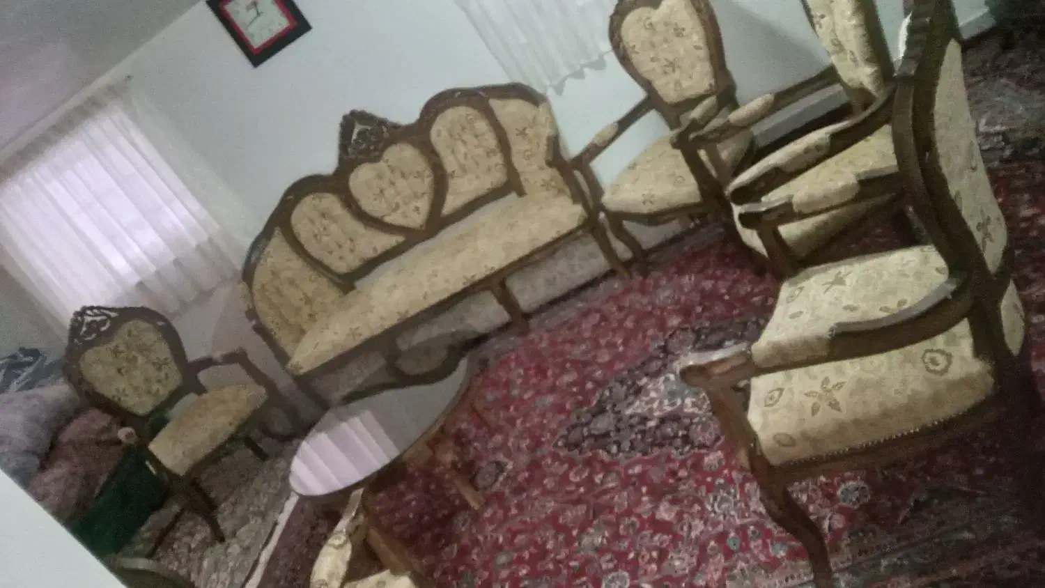 مبل سلطنتی|مبلمان خانگی و میز عسلی|مراغه, |دیوار