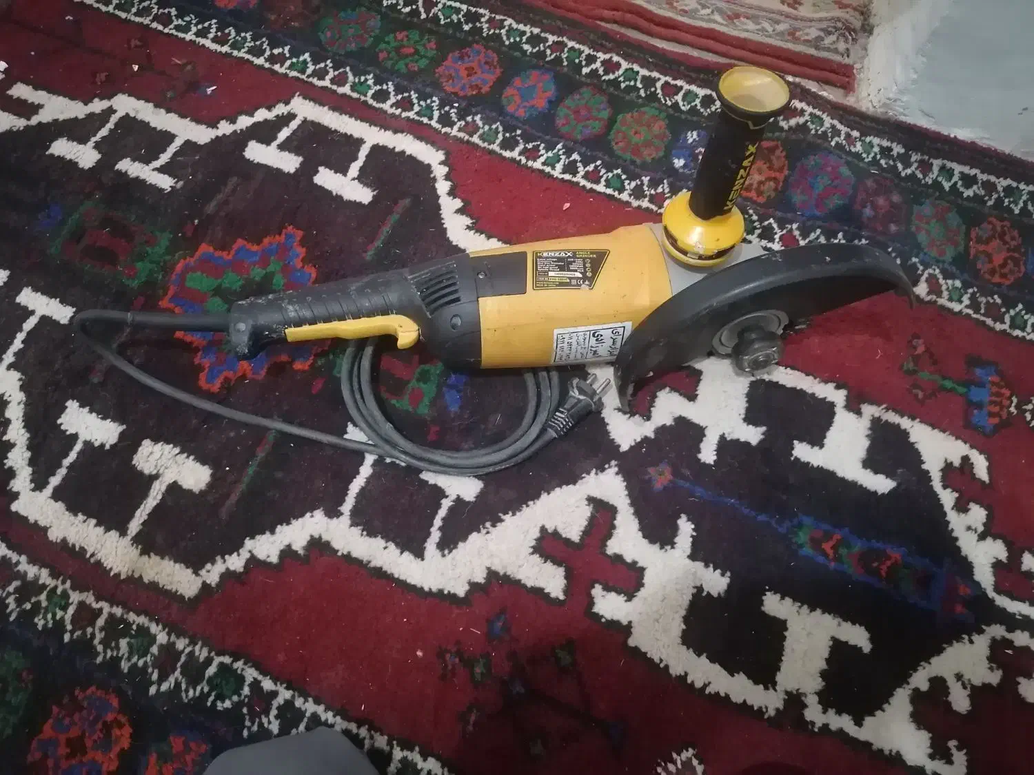 سنگ فرز هم سنگ کاری اهنبری کنزاکس|ابزارآلات|عطاملک, |دیوار