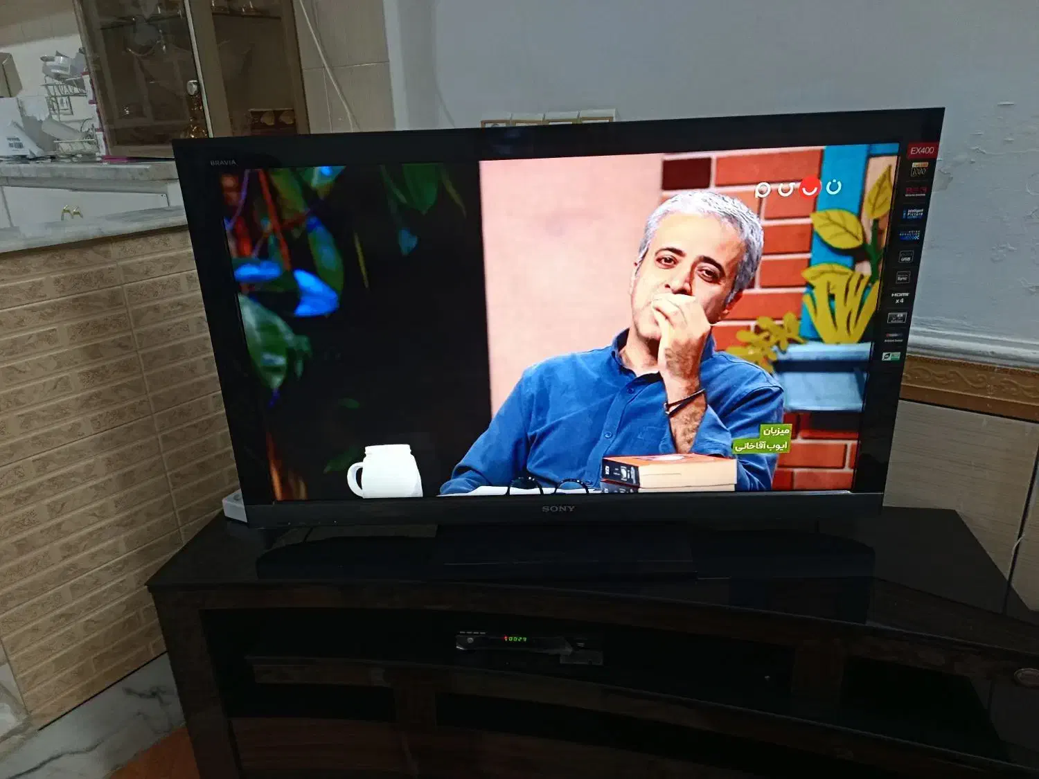 ال سی دی 46 اینچ سونی  فول اچدی . براویا|تلویزیون و پروژکتور|نهاوند, |دیوار