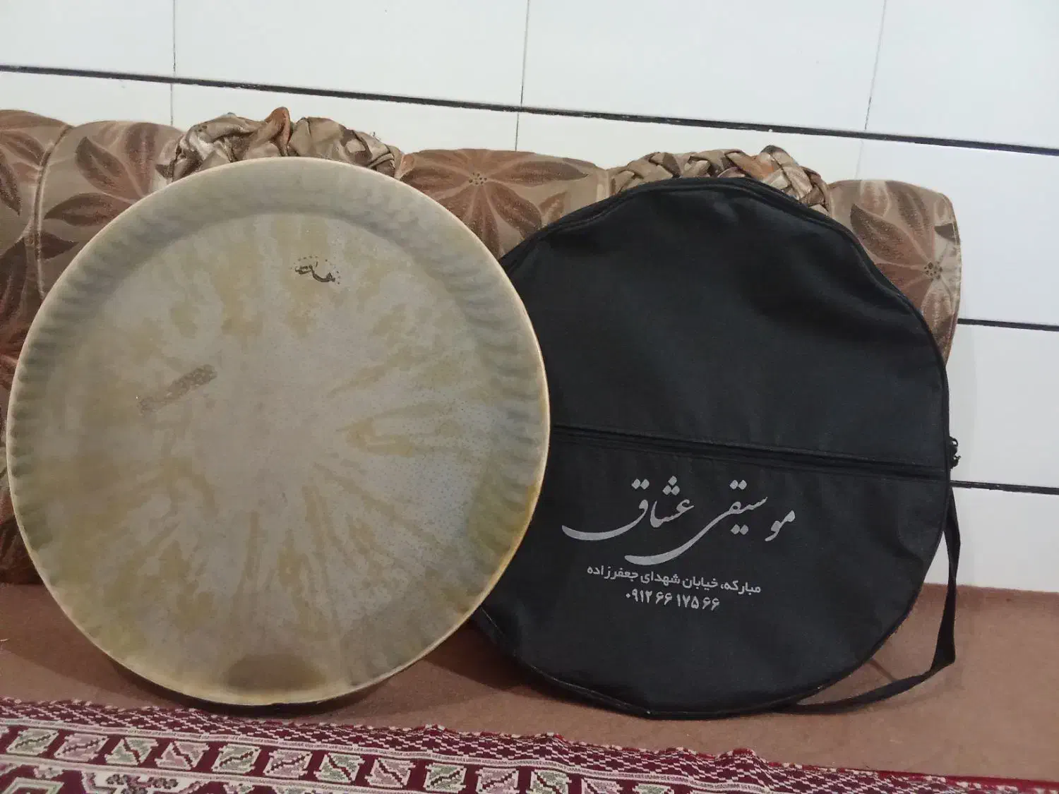 ساز دف|سازهای سنتی|مبارکه, |دیوار