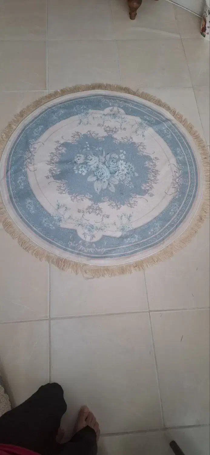 فرش گرد(۲عدد)|فرش|بجنورد, |دیوار