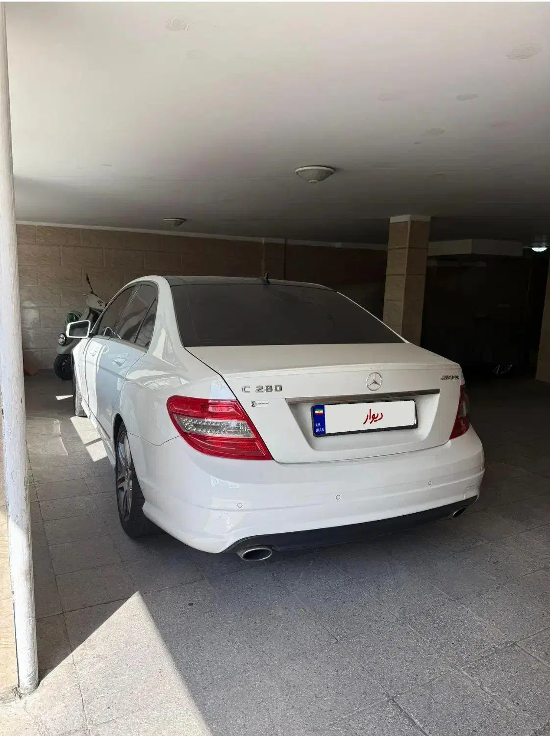 C 280 2009 بدون خط‌ و خش|خودرو سواری و وانت|تهران, ولنجک|دیوار