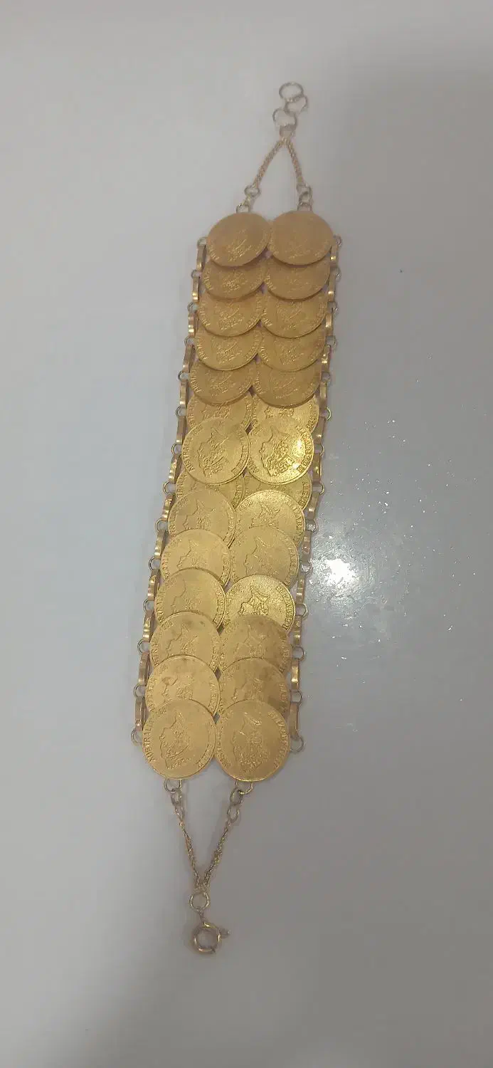 دستبند و گردنبند سکه ای|جواهرات|دهدشت, |دیوار