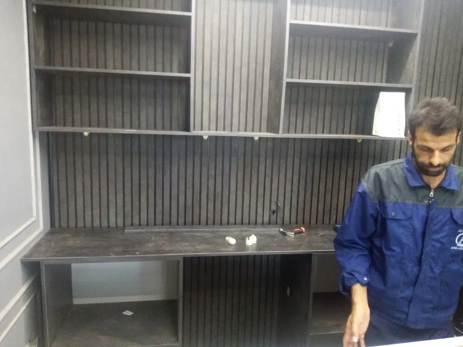 کتابخانه و ویترین|کتابخانه، شلف، قفسههای دیواری|زاهدان, |دیوار