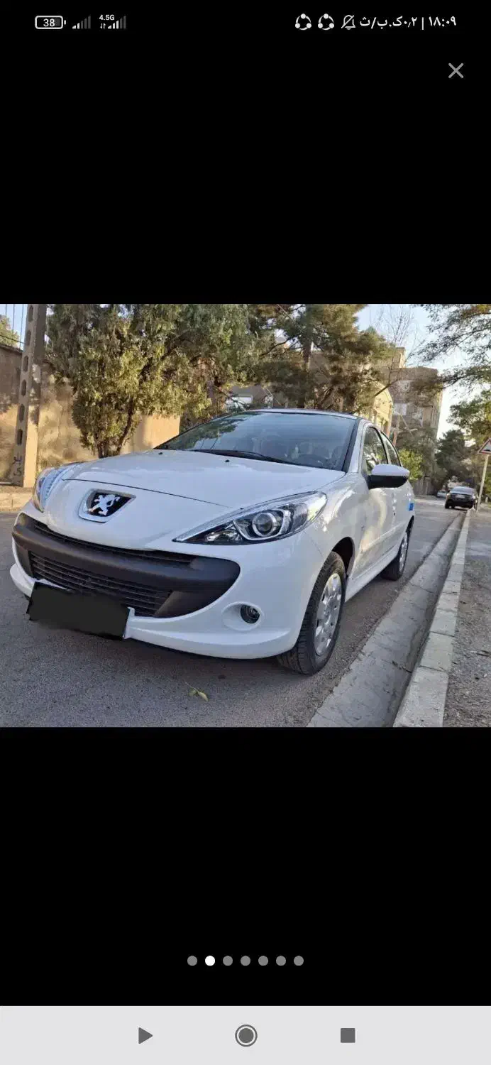 207پارانوما ارتقایافته|خودرو سواری و وانت|بجنورد, |دیوار