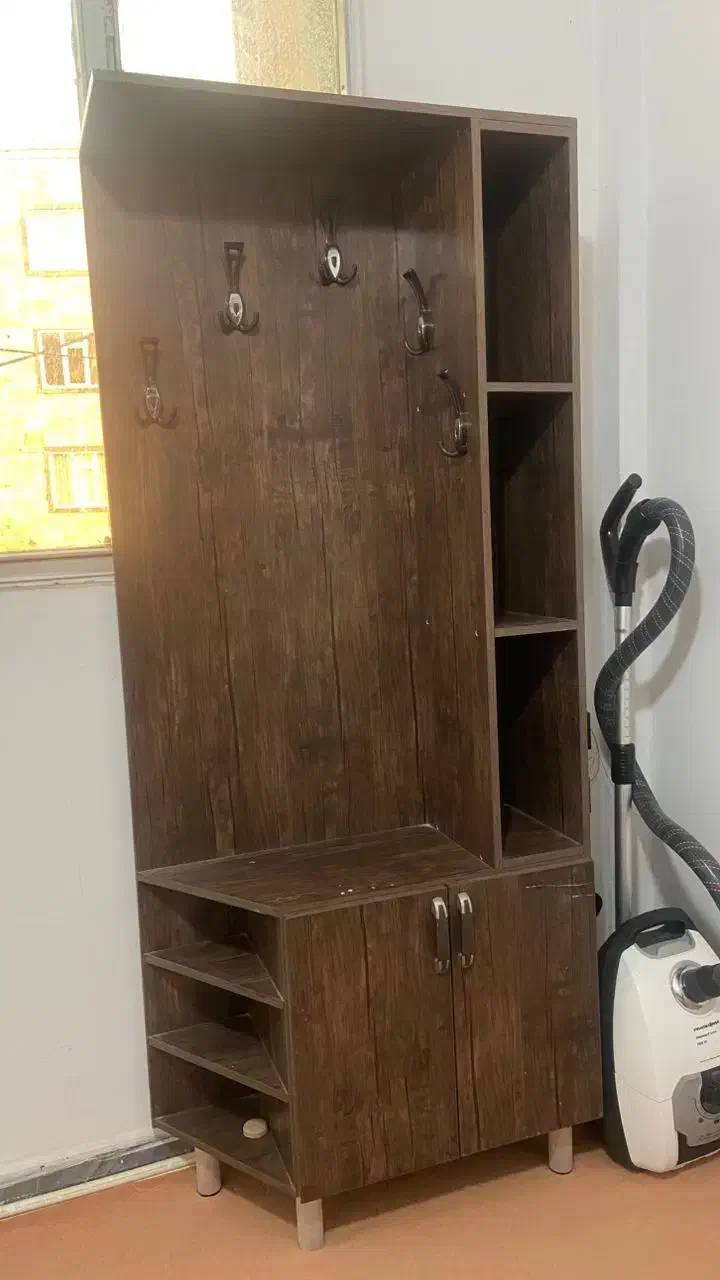 چوب لباسی باجاکفشی|جاکفشی، کمد، دراور|پاکدشت, پاکدشت (مامازند)|دیوار