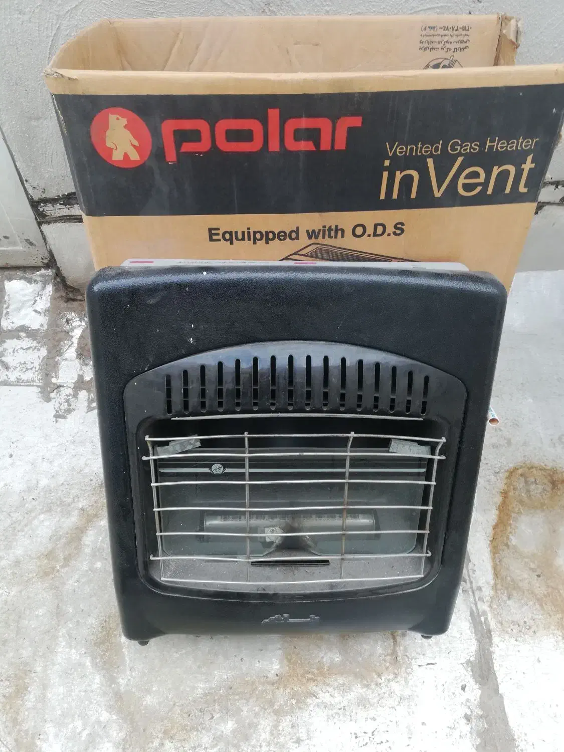 بخاری گازی پلار بدون دودکش|بخاری، هیتر، شومینه|اهواز, مجاهد|دیوار