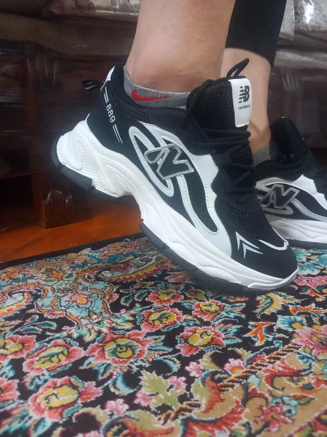 کتونی سایز ۳۹ آکبند جفتی ۷۵۰ هزار رنگ طوسی و مشکی|کیف، کفش، کمربند|اسلامشهر, شهرک لاله|دیوار